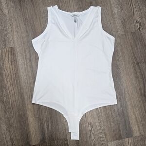 SPANX  The Blouse Bodysuit Crisp White Women’s Size 2XL NEW Without Tags $158